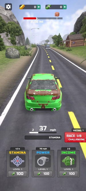 Car Idle progression ex1